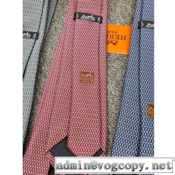 2019秋のファッショントレンドはこれ エルメスおしゃれさんはいち早く取り  HERMES ネクタイ 多色可選