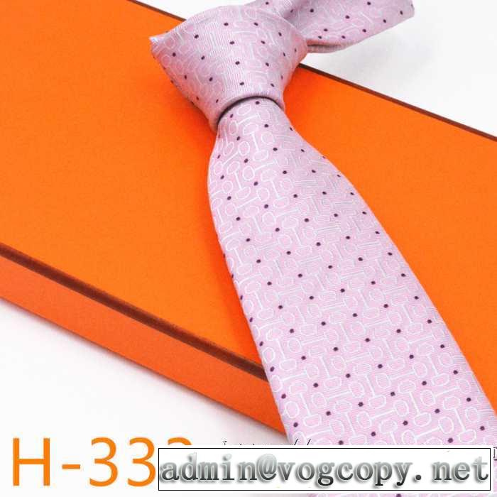 3色可選 エルメス支持率が高い秋冬最新作 HERMES ネクタイ 先取り 2019/2020秋冬ファッション