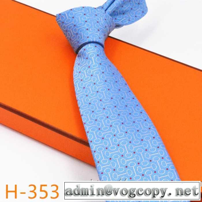 3色可選 エルメス支持率が高い秋冬最新作 HERMES ネクタイ 先取り 2019/2020秋冬ファッション