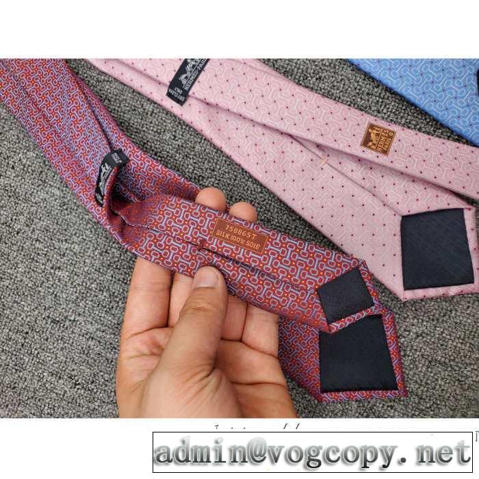 3色可選 エルメス支持率が高い秋冬最新作 HERMES ネクタイ 先取り 2019/2020秋冬ファッション