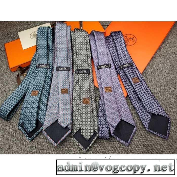 速報！2019年秋ファッショントレンド エルメス着心地もなめらかで快適  HERMES ネクタイ 多色可選