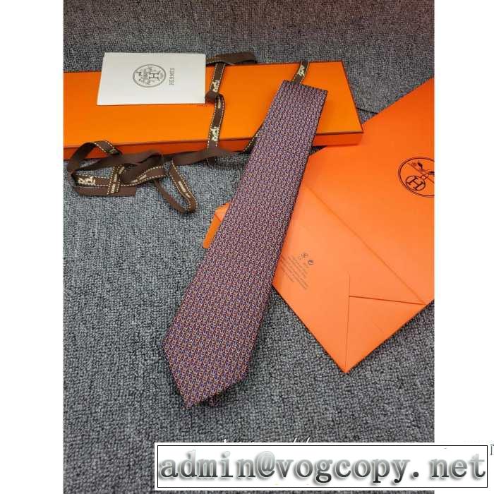 2019秋冬トレンドアイテム エルメス HERMES ネクタイ 絶妙な大人っぽさと遊び心