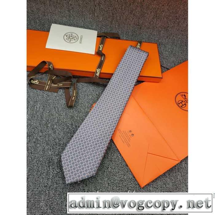 おしゃれ度アップ秋冬コレクション エルメス HERMES ネクタイ 2019-20秋冬トレンドファッション