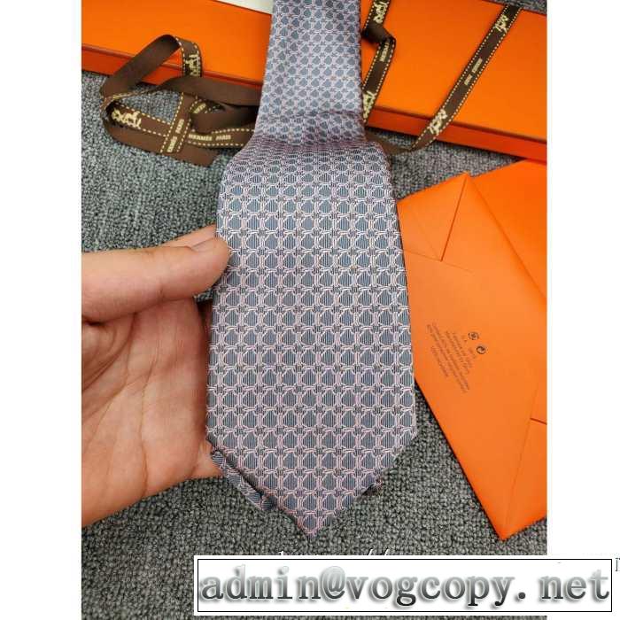 おしゃれ度アップ秋冬コレクション エルメス HERMES ネクタイ 2019-20秋冬トレンドファッション