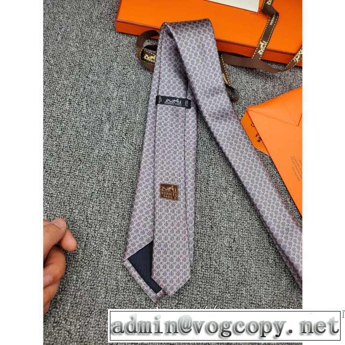 おしゃれ度アップ秋冬コレクション エルメス HERMES ネクタイ 2019-20秋冬トレンドファッション