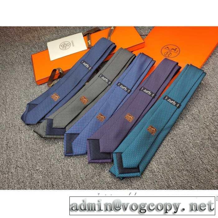 先取り 2019/2020秋冬ファッション エルメス更にトレンドが急上昇中  HERMES ネクタイ 多色可選