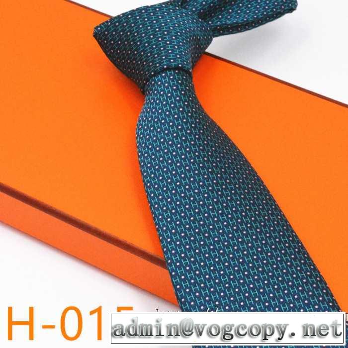 先取り 2019/2020秋冬ファッション エルメス更にトレンドが急上昇中  HERMES ネクタイ 多色可選