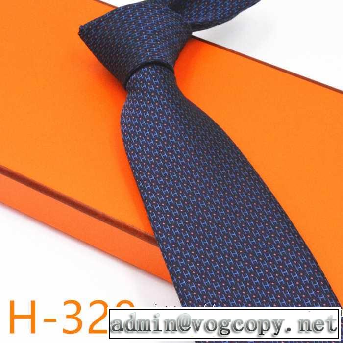 先取り 2019/2020秋冬ファッション エルメス更にトレンドが急上昇中  HERMES ネクタイ 多色可選