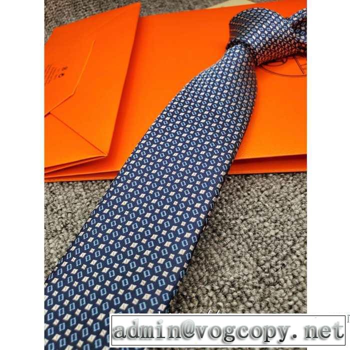 気になる2019年秋のファッション エルメス HERMES ネクタイ お洒落で秋冬注目トレンド