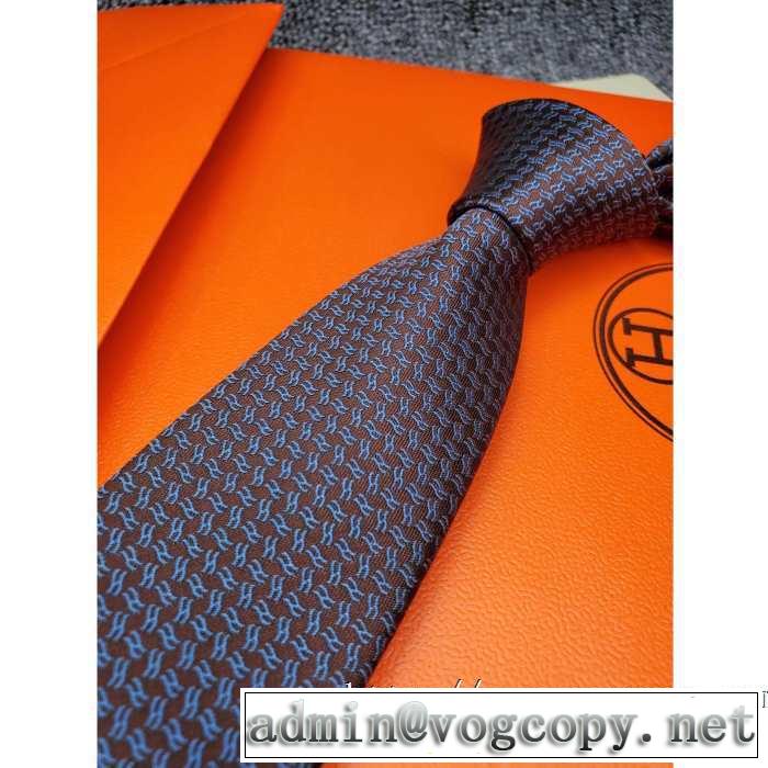 エルメスお洒落で秋冬注目トレンド HERMES ネクタイ 気になる2019年秋のファッション