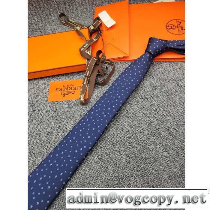 先取り 2019/2020秋冬ファッション エルメス さわやかに新品おすすめ HERMES ネクタイ