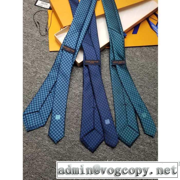 さわやかに新品おすすめ ルイ ヴィトン 3色可選 LOUIS VUITTON ネクタイ 2019秋に注目したい