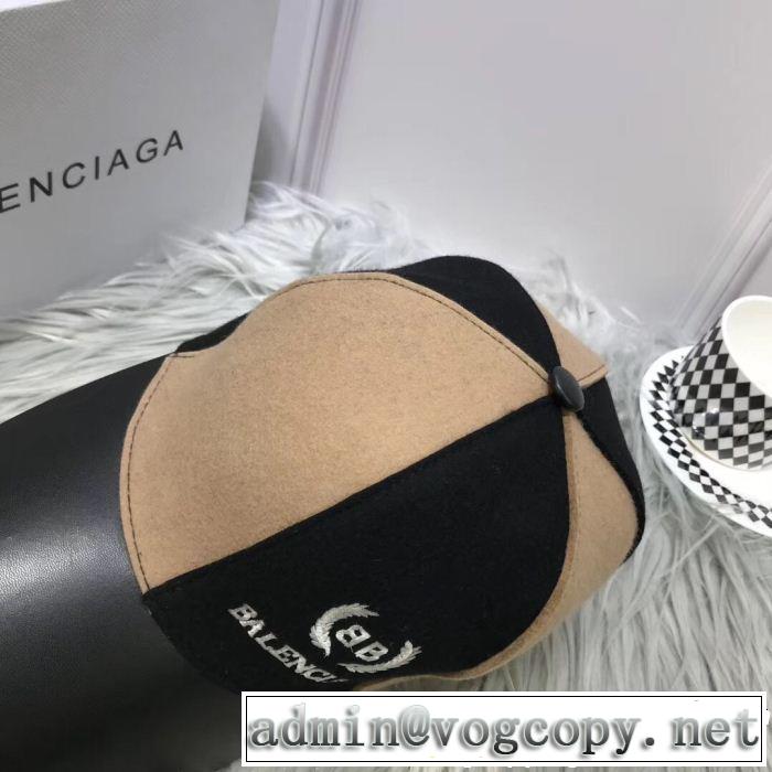 オススメ新作商品  バレンシアガ 2018冬到来新作  BALENCIAGA 3色可選 キャップ 最前線に注目