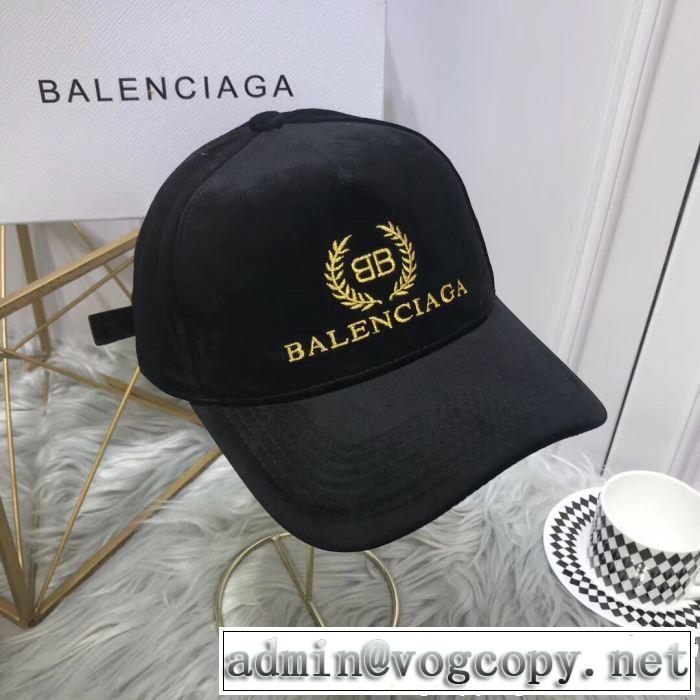 毎日でも使える人気商品 3色可選  キャップ 新しい品質保証バレンシアガ BALENCIAGA 2019年春の新作続々