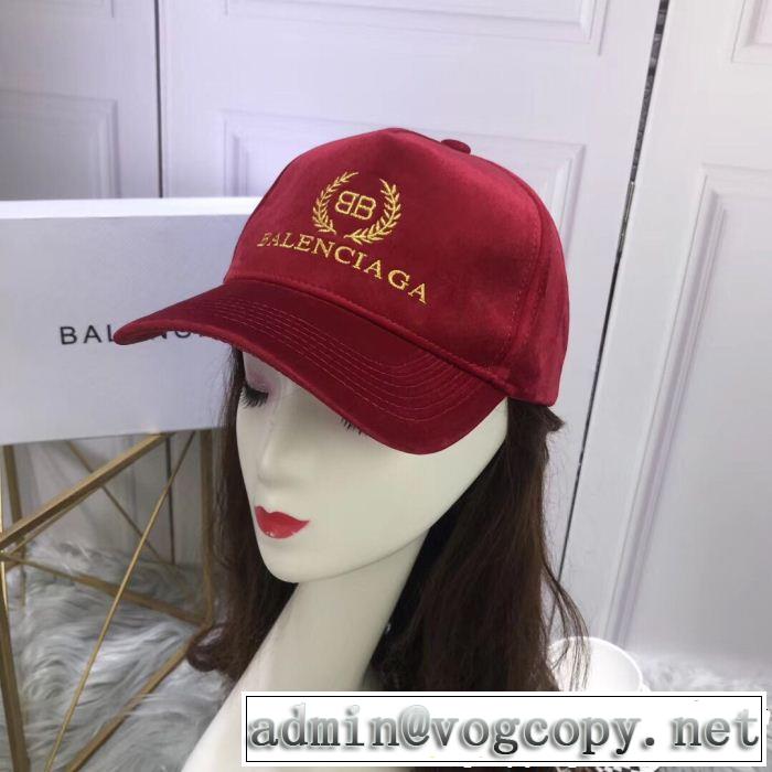 毎日でも使える人気商品 3色可選  キャップ 新しい品質保証バレンシアガ BALENCIAGA 2019年春の新作続々