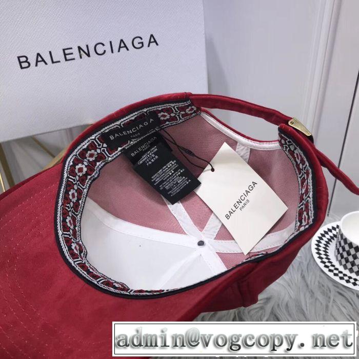 毎日でも使える人気商品 3色可選  キャップ 新しい品質保証バレンシアガ BALENCIAGA 2019年春の新作続々