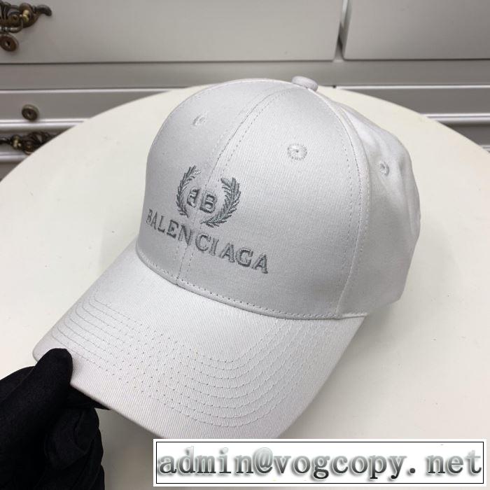 バレンシアガ BALENCIAGA ベースボールキャップ 2色可選 2019春夏も引き続きトレンド 今年の夏は着こなし
