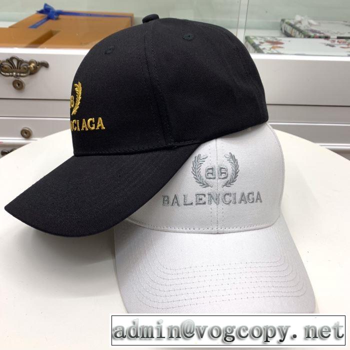 バレンシアガ BALENCIAGA ベースボールキャップ 2色可選 2019春夏も引き続きトレンド 今年の夏は着こなし