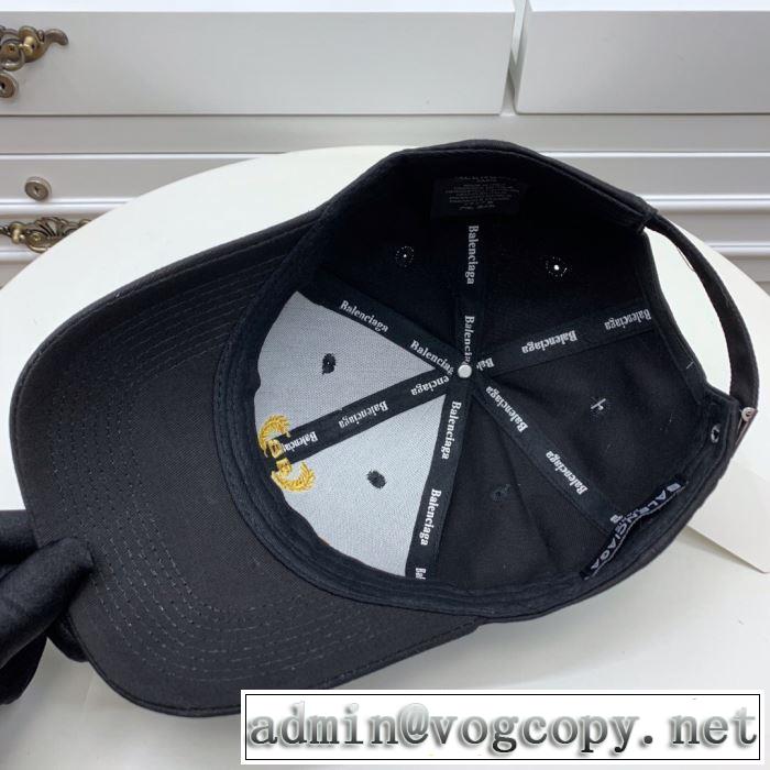 バレンシアガ BALENCIAGA ベースボールキャップ 2色可選 2019春夏も引き続きトレンド 今年の夏は着こなし
