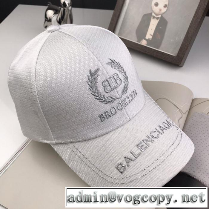 2019春夏の大注目トレンド 今っぽく新作アイテム バレンシアガ BALENCIAGA ベースボールキャップ 2色可選