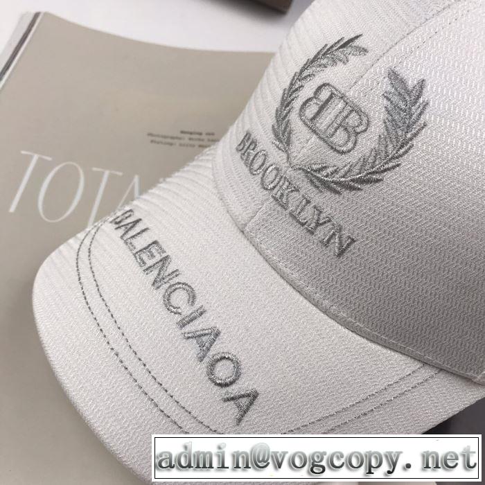 2019春夏の大注目トレンド 今っぽく新作アイテム バレンシアガ BALENCIAGA ベースボールキャップ 2色可選