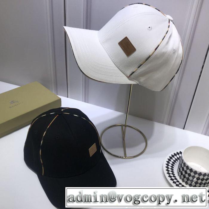  2019新作セール  キャップ 高い人気アイテム 2色可選 バーバリー BURBERRY VIPセール限定品 