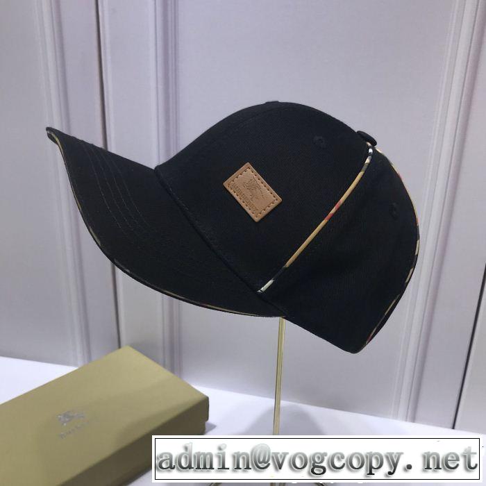 2019新作セール  キャップ 高い人気アイテム 2色可選 バーバリー BURBERRY VIPセール限定品