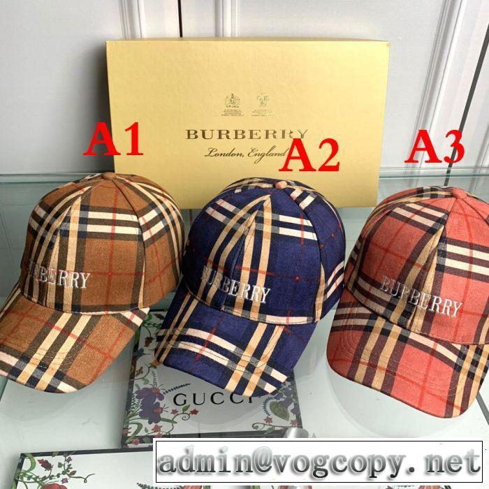  限定的新作入荷 バーバリー BURBERRY 年末年始売切必至 キャップ 3色可選 SALE年末年始限定 