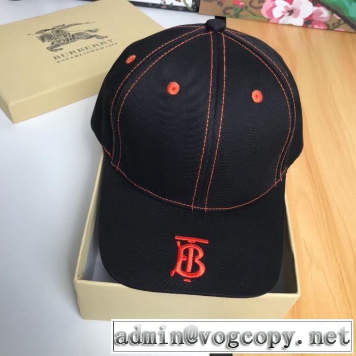 人気夏ファションおすすめ バーバリー BURBERRY ベースボールキャップ 2色可選 2019年春夏シーズンの人気