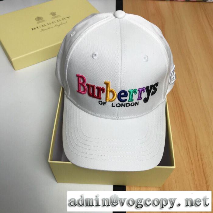 バーバリー BURBERRY ベースボールキャップ 2色可選 おしゃれデザインも大人気 2019年最新ファッション
