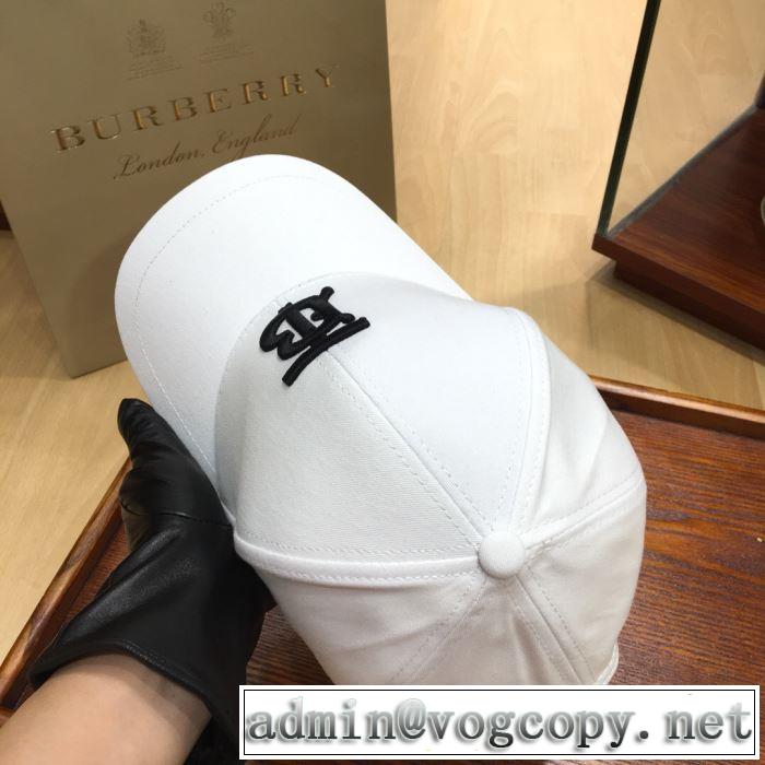2019春夏トレンドアイテム バーバリー BURBERRY ベースボールキャップ 2色可選 今っぽく新作アイテム