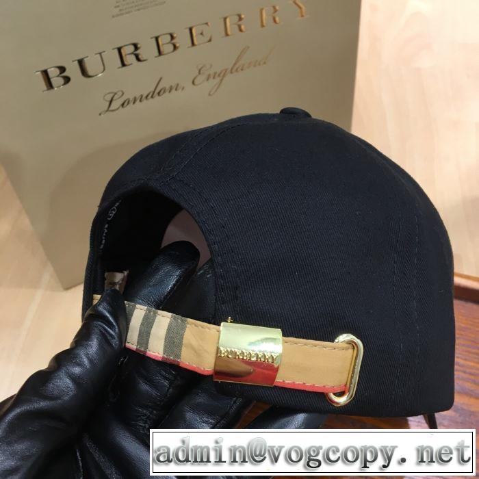 2019春夏トレンドアイテム バーバリー BURBERRY ベースボールキャップ 2色可選 今っぽく新作アイテム