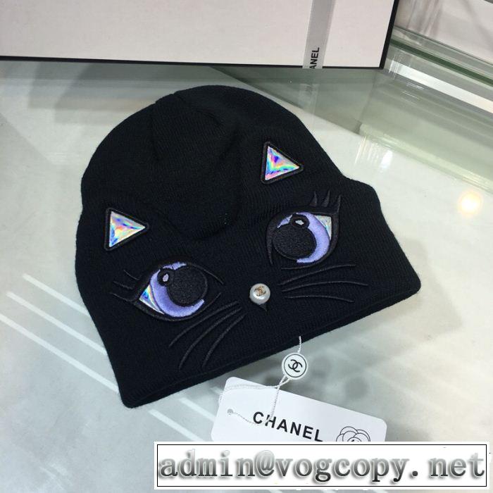 完売間近超人気  CH CH ニット帽/ニットキャップ 激レアモデル高品質 2色可選