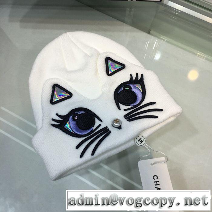 完売間近超人気  CH CH ニット帽/ニットキャップ 激レアモデル高品質 2色可選