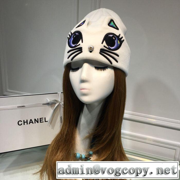 完売間近超人気  CH CH ニット帽/ニットキャップ 激レアモデル高品質 2色可選