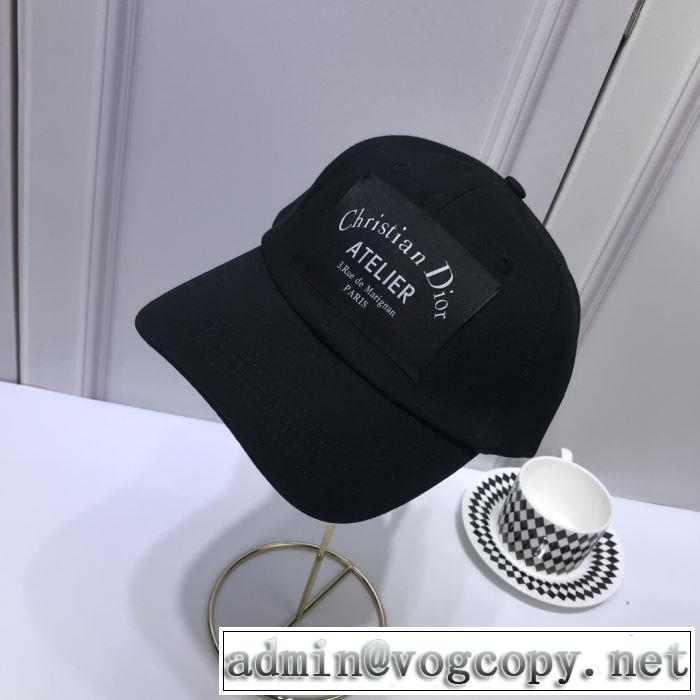 ディオール DIOR ベースボールキャップ 2019春夏トレンドアイテム 春夏！大人カジュアル
