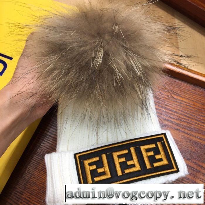 4色可選 雑誌掲載アイテムセール フェンディ FENDI ニット帽/ニットキャップ 人気商品最新作