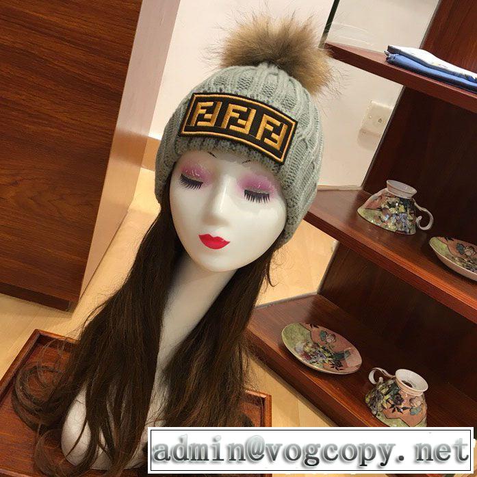 4色可選 雑誌掲載アイテムセール フェンディ FENDI ニット帽/ニットキャップ 人気商品最新作