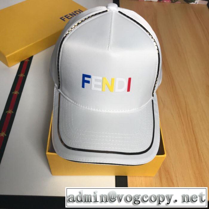 今流行のストリート上品 フェンディ FENDI ベースボールキャップ 2色可選 《2019年》今、注目のストリート