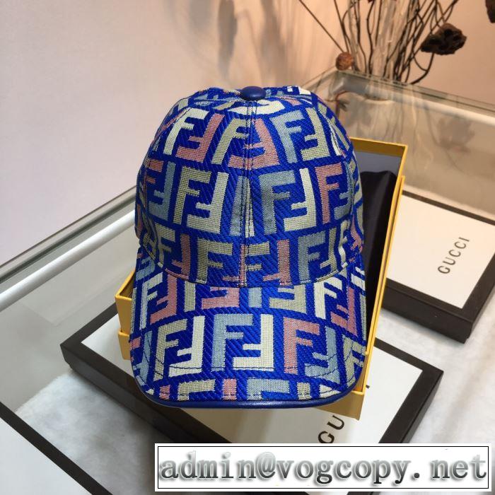 ベースボールキャップ 2色可選  今流行りの最新コレクション 2019年春夏シーズンの人気 フェンディ FENDI