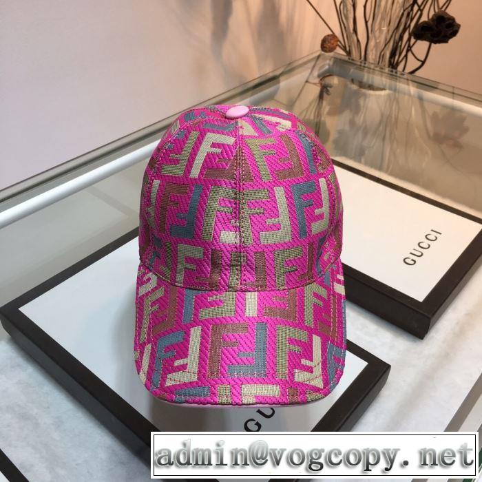 ベースボールキャップ 2色可選  今流行りの最新コレクション 2019年春夏シーズンの人気 フェンディ FENDI