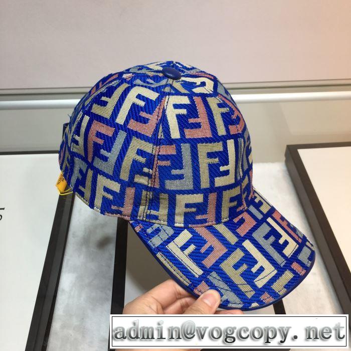ベースボールキャップ 2色可選  今流行りの最新コレクション 2019年春夏シーズンの人気 フェンディ FENDI
