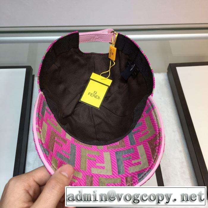 ベースボールキャップ 2色可選  今流行りの最新コレクション 2019年春夏シーズンの人気 フェンディ FENDI