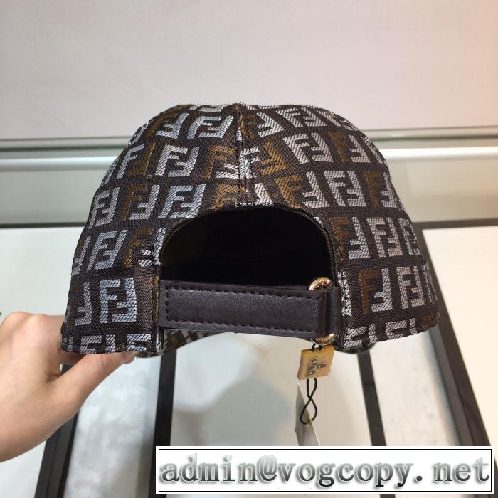 フェンディ FENDI ベースボールキャップ 4色可選 人気ストリートブランド新品 2019SSのトレンド商品