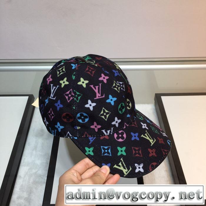 今年春夏ファション流行り 2019年最新ファッション ルイ ヴィトン LOUIS VUITTON ベースボールキャップ 2色可選