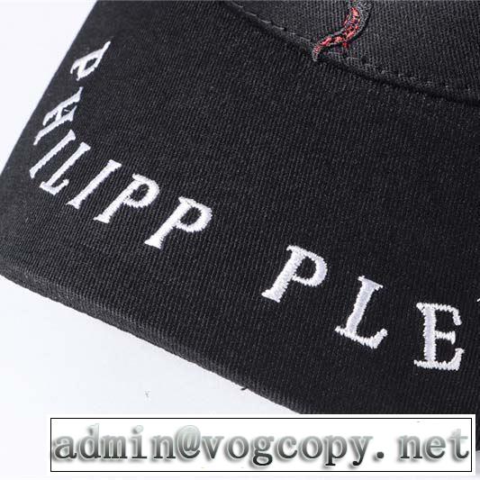 2019SSのトレンド商品 春夏らしい爽やかさ フィリッププレイン PHILIPP PLEIN ベースボールキャップ 2色可選