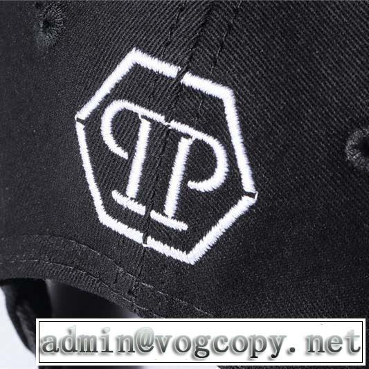 フィリッププレイン PHILIPP PLEIN ベースボールキャップ オシャレ印象で人気の高い 2019春夏人気トレンドアイテム