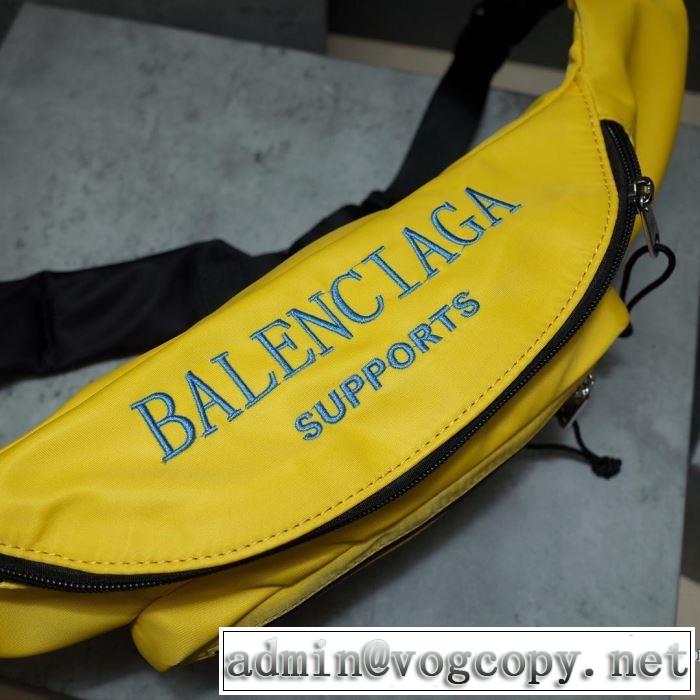 多色選択可 【最新】2019年秋冬のトレンド速報 バレンシアガ 優しいのに存在感 BALENCIAGA ウエストポーチ 秋冬にお世話になる定番