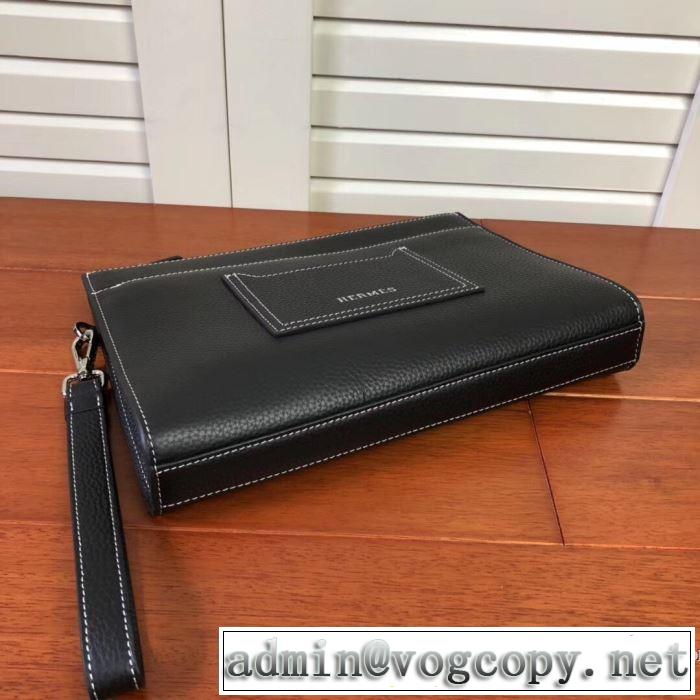 3色可選 おしゃれに秋を迎えるために エルメス 人気ブランドの秋冬新色 HERMES ポーチ  2019トレンドカラー秋冬セール