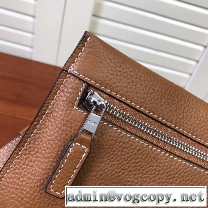 ポーチ   とにかく完璧ブランド新作 エルメス HERMES 秋服コーデ2019年版 3色可選 大胆なチェックの人気トレンド